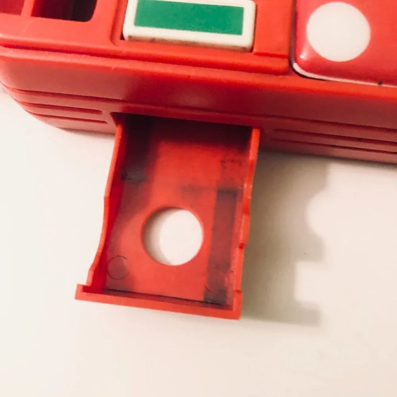 Vintage 90s Disneys Minnie Mouse Kids Double Sided Pencil Case With 4 Buttons - Picture 15 of 16